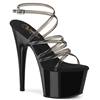 Pleaser - ADORE706 Sandale à bride à la cheville - Noir Product image